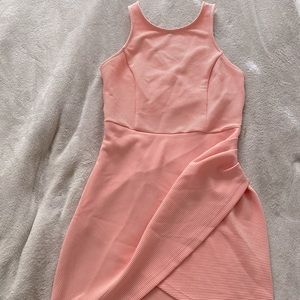 Summer strapless dress peach size medium